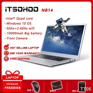 ▪iTSOHOO 14.1 inch Win 10 laptops, students online education notebook computer with dual wifi and W