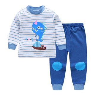 Kids Tops+Pants Sleepwear Pajama (6)