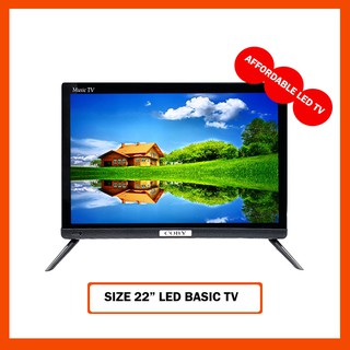 COBY LED TV Size 22" Inch Basic - with Wooden Crate for Safety Delivery