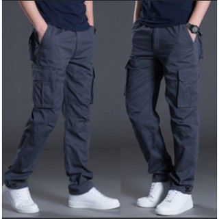 Fashion Type 6 Pocket Skinny Fit Type Cargo Pants For Men (1)