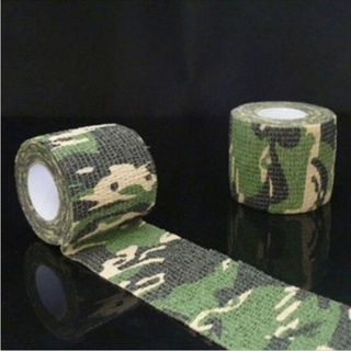 Outdoor Camouflage Stealth Camo Tape Camping Waterproof Duct Wrap Roll