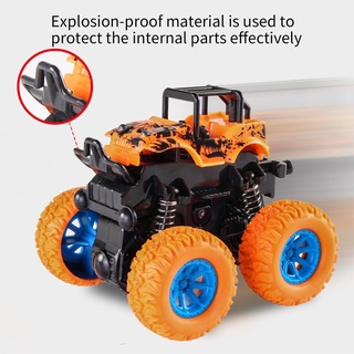 Monster Truck Inertia SUV Friction Power Vehicles Toy Cars (7)