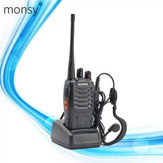 Monsy Walkie Talkie BF888S UHF FM Transceiver Walkie Talkie Two-Way Interphone Radio (1)