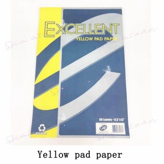 Yellow pad 1reams 80leaves for wholesaler