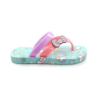 Hello Kitty Flip Flops for Kids: Midnight Snack (Mint Green) (3)