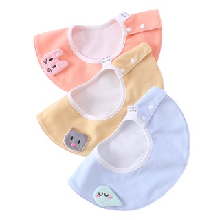 Pure cotton bib baby saliva towel male baby newborn waterproof saliva bib girl scarf summer thin