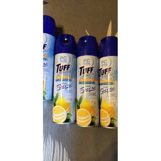 TUFF GERMBAN multi-purpose disinfectant and room spray.