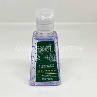 Authentic Bath & Body Works STRESS RELIEF Eucalyptus Spearmint PocketBac Hand Sanitizer