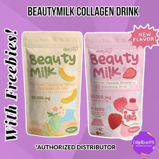ON HAND Dear Face Beauty Milk | Melon Flavored Collagen Drink 5,000mg/pack