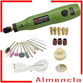 [ALMENCLA] Multi-function Electric Drill Grinder Variable Speed Woodworking Rotary Tool