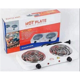 Hot Plate Electric Cooking Double Burner 2000W