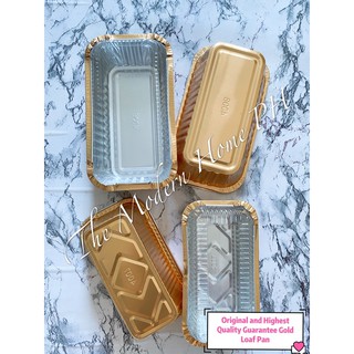 Gold Aluminum Foil Pan Tray Loaf Pan With Lid