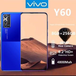 ViV0 Y60 Cellphone Sale Original Phone 8+256GB Smartphone 6.2Inch Screen Android 5G Mobile phone (1)