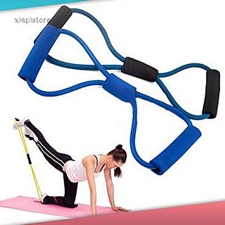 XIAPISTORE ❤Fitness Equipment Resistance Band Elastic Gym Workout Training Yoga Tube Rope