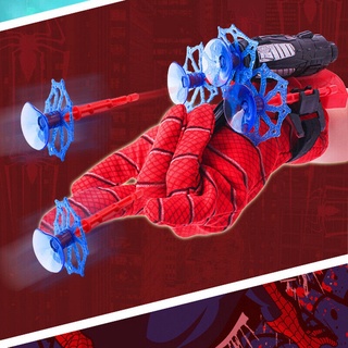 【Local delivery】Spider-Man Glove Web Shooter Dart Blaster Launcher Toys Spiderman Costume For Kids