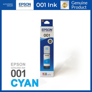 Epson 001 CYAN Ink Original Brand New for L4150 L4160 L6160 L6170 L6190 L14150 Code C13T03Y200 (3)