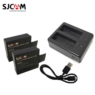 SJCAM Dual Charger with Extra Two Battery