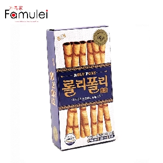 Haitai Roly Poly Stick Biscuit Wafer Roll 62g