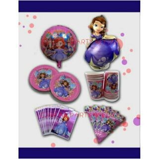 Sofia The First Theme Party Supplies Sofia Party Needs