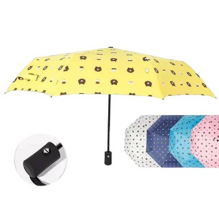 Buzzbee Cute Bear Automatic Umbrella