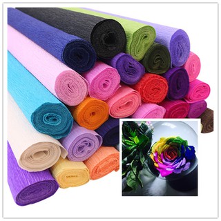 Flower Wrapping Gift Wrap Streamer Roll Crepe Paper