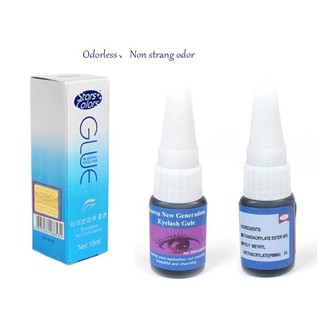 J&r Eyelashes Extensio Black Glue for Eyelashes No odor, no irritation