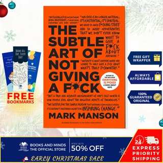 The Subtle Art of Not Giving A F*ck by Mark Manson (Hardback)