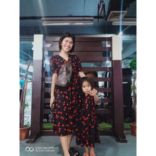 Mother and daughter Kimono maxi dress