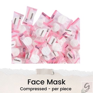 【GEELUXIE】♡ MINISO x MUMUSO x assorted Compressed Face Mask sheet sold per piece (1)