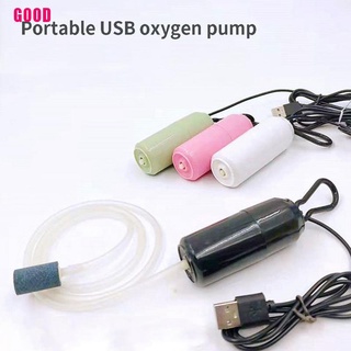 [SGOOD]Portable Mini USB Aquarium Fish Tank Oxygen Air Pump Mute Energy Saving Supplies