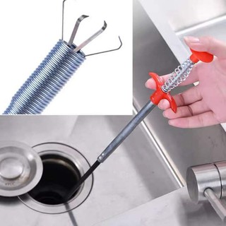Kitchen Drain Clog Sink Cleaner Snake Unblocker Bath Hair Rod Remover