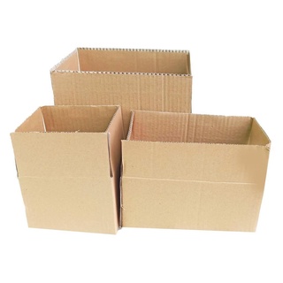 kraft box✓gift boxgift♛ﺴ✑10PCS ON HAND Carton box corrugated cardboard packaging Kraft