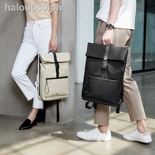 Hot sale❁❈90 points backpack female school bag business campus student bag backpack male double shoulder 15.6-inch laptop bag