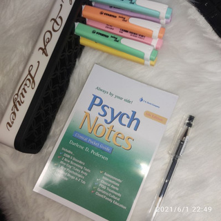 F. A. Davis' Psychology Psych Notes 5th Edition Medicine Students Reviewer