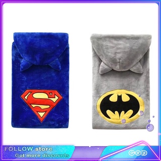 Hooded Baby Kids Bath Towel Bathrobe Superman Batman Style Bath Towel Blanket for 0-6 years Oldsweat