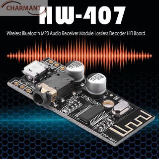 CHARMANT Wireless Bluetooth MP3 Audio Receiver Module Lossless Decoder HiFi Board
