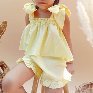 Baby Girl Terno Pangbata 2-4 Y/O Shorts and Top Korean Style OOTD Trendy "Dianara"