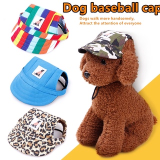 baseball hat☍℗✉Pet supplies cat dog hat pet beret pet baseball cap