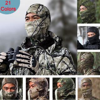 Men Outdoor Tactical Balaclava Python Hoody Snood Neck Camouflage Full Face Mask