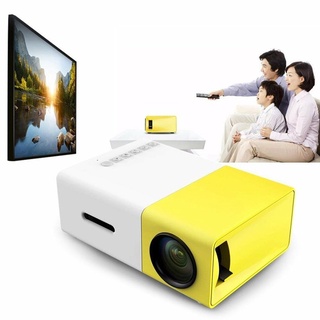 YG300 1080p Mini Portable Projector 3D HD LED Home Theater Cinema AV USB SD