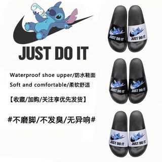 【Ready Stock fashionqi】Stitch Co-branded Lovers' Slippers Wear Indoor Flip-Flops Outdoors In Summer (2)