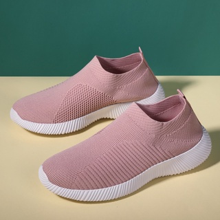Sneakers for Women's Vulcanize Shoes Casual Ladies Slip-On Sneakers Female High-quality Lightweight Stretch Sport Footwear