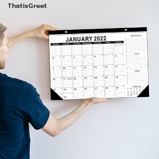 (thsgrt) 2022 Calendar Monthly Planner Agenda Wall Planner Schedule Daily Organizer [HOT SALE]