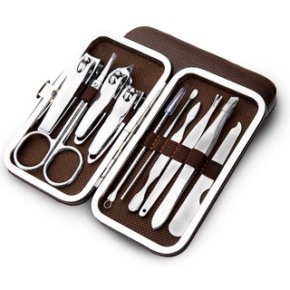 Manicure Pedicure Set Nail Clippers - Stainless Steel Manicure Kit - Tools for Nail