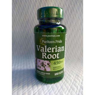 Food & Beverage☎☎Valerian Root, 450 mg, supports relaxation, 100 capsules