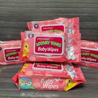 BABY WIPES HYPOALLERGENIC / WET WIPES/ 100 PULLS/ ALCOHOL FREE WET WIPES WITH DISPENSER
