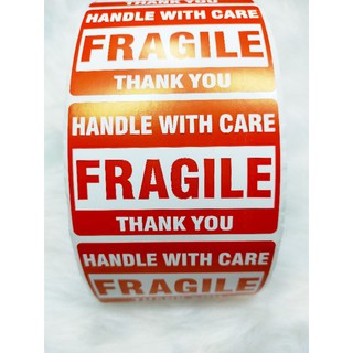 10pcs Fragile Sticker / Handle With Care Sticker (TINGI)