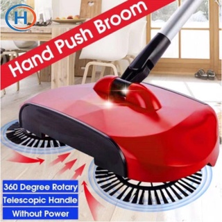 △☁HEKKAW Sweep Drag All In One Vacuum Push Home Cleaner Spin Broom (2)