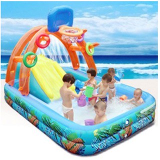 Rectangular swimming pool/ large children's swimming pool