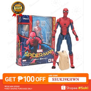 15cm Toys Spiderman Homecoming PVC Action Figure Model Doll (1)